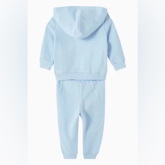 Ralph Lauren Sky Blue Kids Hoodie and Pants Set - Picture 2 of 4